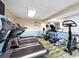 Well-equipped fitness center with treadmills, elliptical machines, and stationary bikes at 2000 N Ocean Blvd. # 1612, Myrtle Beach, SC 29577