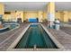 Indoor pool featuring multiple pools and jets for a relaxing spa day at 2000 N Ocean Blvd. # 1612, Myrtle Beach, SC 29577