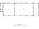 Floor plan showing a four-car garage with storage and a bath area at 3747 Bakers Chapel Rd., Aynor, SC 29511