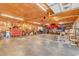 Large garage with car lift and ample space for working on vehicles, perfect for mechanics at 3747 Bakers Chapel Rd., Aynor, SC 29511