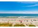 Expansive beach view featuring clear blue water and sunny skies at 6900 N Ocean Blvd. # 812, Myrtle Beach, SC 29572
