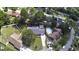 Aerial view of the property, swimming pool and surrounding neighborhood at 104 Sprucewood Ct., Myrtle Beach, SC 29588