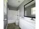 Bathroom featuring a tub, shower combo, and a white vanity at 104 Sprucewood Ct., Myrtle Beach, SC 29588
