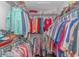 Spacious walk-in closet with ample shelving and hanging space at 3412 Holly Loop, Conway, SC 29527