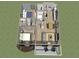 Detailed 3D floor plan showcasing the layout of the home at 74 Greentown Rd., Georgetown, SC 29440