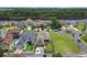 Aerial view of homes near the water, showcasing lush landscaping, waterfront properties and convenient parking at 202 Ave. Of The Palms, Myrtle Beach, SC 29579