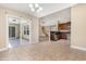 Open-concept kitchen with stainless steel appliances, breakfast bar, and view to the patio at 195 Leadoff Dr., Myrtle Beach, SC 29588