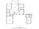 Detailed floor plan showcasing the layout of this 2247 sq ft home with room dimensions at 2000 Easy St., Conway, SC 29526