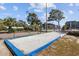 Bocce ball court featuring a sand surface and blue-trimmed wooden borders, perfect for outdoor recreation at 5905 S Kings Hwy. # 231, Myrtle Beach, SC 29577