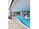 Inviting indoor pool with brick-lined walkway, playset and easy access to other amenities at 7100 N Ocean Blvd. # 819, Myrtle Beach, SC 29572