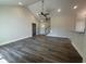 The living room features vaulted ceilings, a modern ceiling fan, and an open layout at 1248 Wehler Ct., Conway, SC 29526