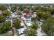 Aerial view of the property's location within a neighborhood with mature tree coverage at 6001 - N14 S Kings Hwy., Myrtle Beach, SC 29575