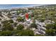 Property aerial view in a neighborhood near beach, offering picturesque coastal living at 6001 - N14 S Kings Hwy., Myrtle Beach, SC 29575