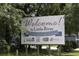 A sign that welcomes people to Little River and advertises the annual Blue Crab Festival at 4290 Pinehurst Circle # B6, Little River, SC 29566