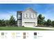 Charming two-story home with light gray siding, white trim, and a well-manicured lawn at 512 9Th Ave. S, North Myrtle Beach, SC 29582