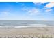 Serene view of the beach from a higher floor at 1207 S Ocean Blvd. # 20604, Myrtle Beach, SC 29577