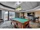 Recreation space with a pool table and lounge area for entertaining at 9650 Shore Dr. # 1805, Myrtle Beach, SC 29572