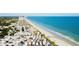 Stunning aerial view of oceanfront homes, beach and the Atlantic ocean at 6001 - N21 S Kings Hwy., Myrtle Beach, SC 29575