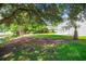 A lush green backyard with a pond in the background at 629 Slash Pine Ct., Myrtle Beach, SC 29579