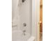 Clean, well-maintained bathtub with shower in the bathroom at 1501 South Ocean Blvd. # 644, Myrtle Beach, SC 29577