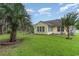 Beautiful backyard featuring mature trees and lush green space at 376 Mckendree Ln., Myrtle Beach, SC 29579