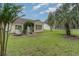 Spacious backyard with mature landscaping, ideal for outdoor enjoyment at 376 Mckendree Ln., Myrtle Beach, SC 29579