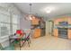Modern kitchen featuring stainless steel appliances and tile flooring at 376 Mckendree Ln., Myrtle Beach, SC 29579