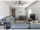 Open concept living and dining room area featuring modern furnishings and a neutral color palette at 2060 Cross Gate Blvd. # 305, Surfside Beach, SC 29575