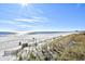 Expansive white sandy beach with gentle waves, offering a serene coastal retreat at 4808 Cantor Ct., North Myrtle Beach, SC 29582