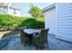 Patio seating area with table and chairs. Great for outdoor dining! at 4808 Cantor Ct., North Myrtle Beach, SC 29582