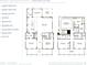Detailed floor plan showcases the layout of this new home at 1099 Milford Way, Myrtle Beach, SC 29588