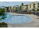 Community pool with lounge chairs and surrounding landscaping at 110 Hallandale Lane, Murrells Inlet, SC 29576