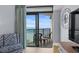 Relaxing seating area on the balcony with expansive ocean views and tranquil setting at 3000 N Ocean Blvd. # 1601, Myrtle Beach, SC 29577