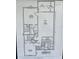 Detailed floor plan showcasing the layout of this charming coastal home at 4430 Turtle Ln. # 2-C, Little River, SC 29566