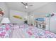 Bedroom featuring two twin beds and a ceiling fan at 9772 Leyland Dr. # 9772-9, Myrtle Beach, SC 29572