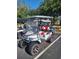 A golf cart is parked in the parking lot at 9772 Leyland Dr. # 9772-9, Myrtle Beach, SC 29572
