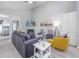 Bright living room offering a fireplace, comfortable seating, and a view of the entryway at 9772 Leyland Dr. # 9772-9, Myrtle Beach, SC 29572