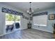 Bright dining area with sliding glass doors to backyard at 3149 Bramble Glen Dr., Myrtle Beach, SC 29579