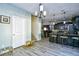 Open dining area, adjacent to kitchen and stairs at 3149 Bramble Glen Dr., Myrtle Beach, SC 29579