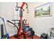 Small home gym with multi-functional weight machine at 3149 Bramble Glen Dr., Myrtle Beach, SC 29579