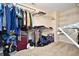 Large walk-in closet with shelving and hanging rods at 3149 Bramble Glen Dr., Myrtle Beach, SC 29579