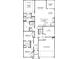 Detailed floor plan showcasing the layout of the home at 7004 Watercress St, Myrtle Beach, SC 29579