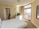 King bedroom with access to a second bedroom and ocean view at 100 North Beach Blvd. # 1819, North Myrtle Beach, SC 29582