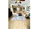 Spacious living room offering ample natural light and hardwood flooring at 100 North Beach Blvd. # 1819, North Myrtle Beach, SC 29582