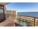 Stunning ocean view from private balcony, showing beach and resort amenities at 100 North Beach Blvd. # 1819, North Myrtle Beach, SC 29582