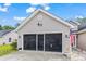 Garage with screen door and extra storage at 2424 Summerhaven Loop, Conway, SC 29527