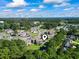 An aerial view of the complex, highlighting the landscaping and pond at 3015 Old Bryan Dr. # 13-1, Myrtle Beach, SC 29577