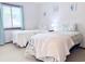 Shared bedroom featuring twin beds with beach themed coordinated decor and wall art at 3015 Old Bryan Dr. # 13-1, Myrtle Beach, SC 29577