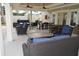 Relaxing community patio with covered seating and wicker furniture at 110 Hallandale Lane # Left, Murrells Inlet, SC 29576
