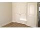 Spacious bedroom closet with double doors at 110 Hallandale Lane # Right, Murrells Inlet, SC 29576